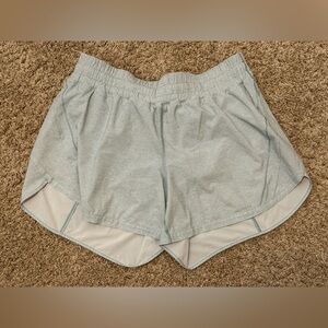 lululemon athletica Light Gray Athletic Shorts